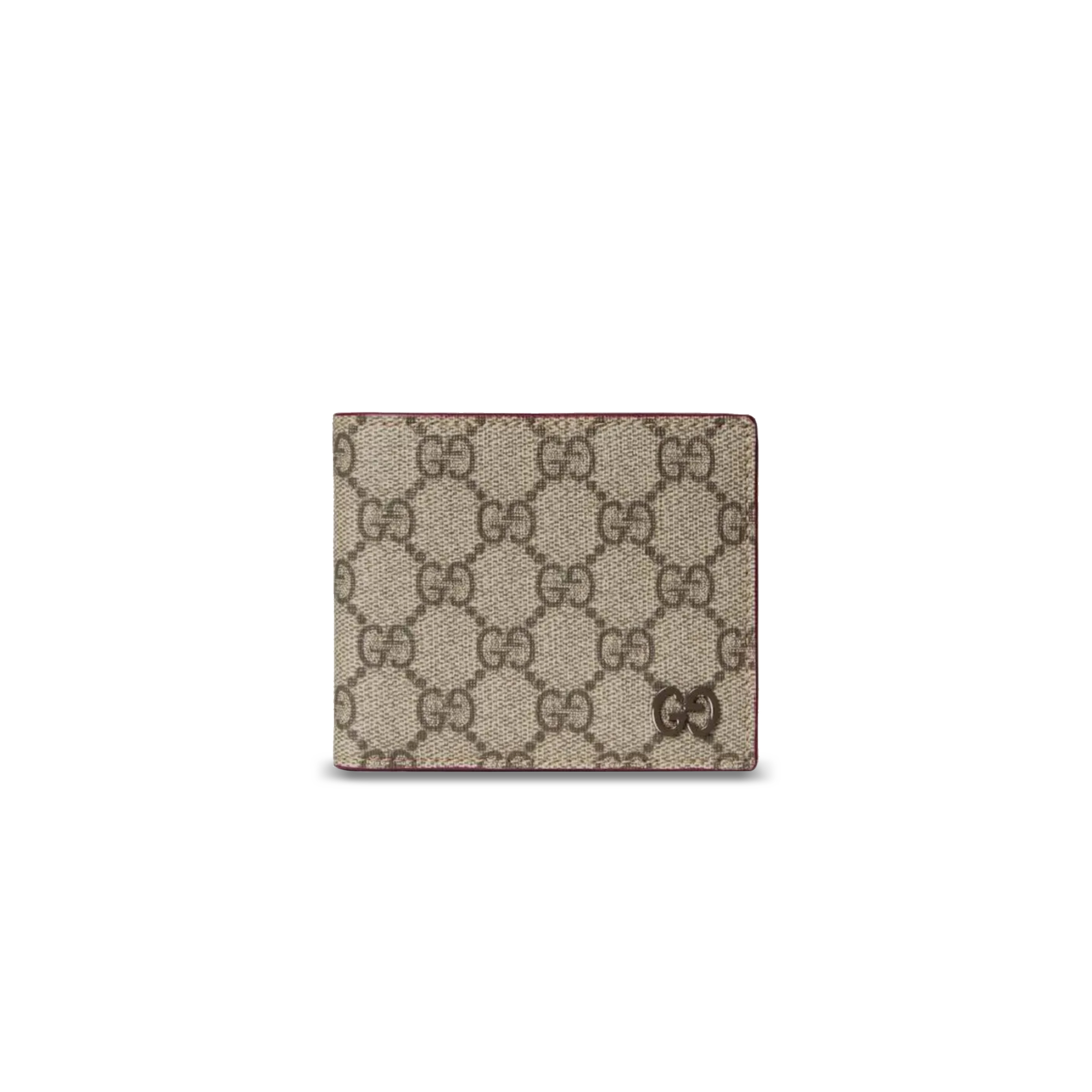 GUCCI BROWN INTERIOR GG BI-FOLD WALLET 768243 (21*9cm)